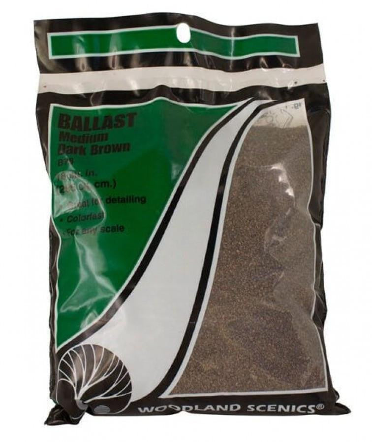 Woodland Scenics Ballast Bag Medium Dk. Brown 78
